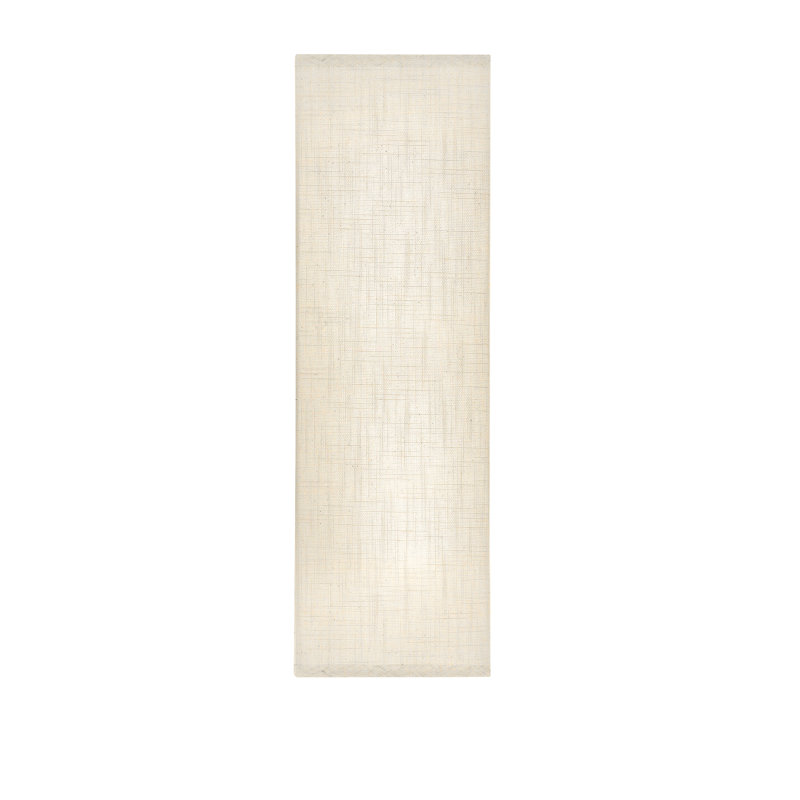 Textile - Applique murale ADA en tissu classique - Lin crème, Crème ; lin