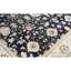 Zarbof Wool Oriental Area Rug in Black