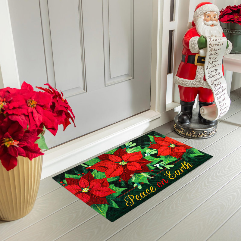 Tapis embossé Peace on Earth