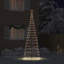  LED Christmas Tree with Ground Spikes 400 cm Iron-1813375265