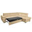 Edena Leather Corner Sofabed-711408200-711408204