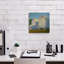  Art mural en toile «Six Feetpart» par Carol Young, 12 po x 12 po