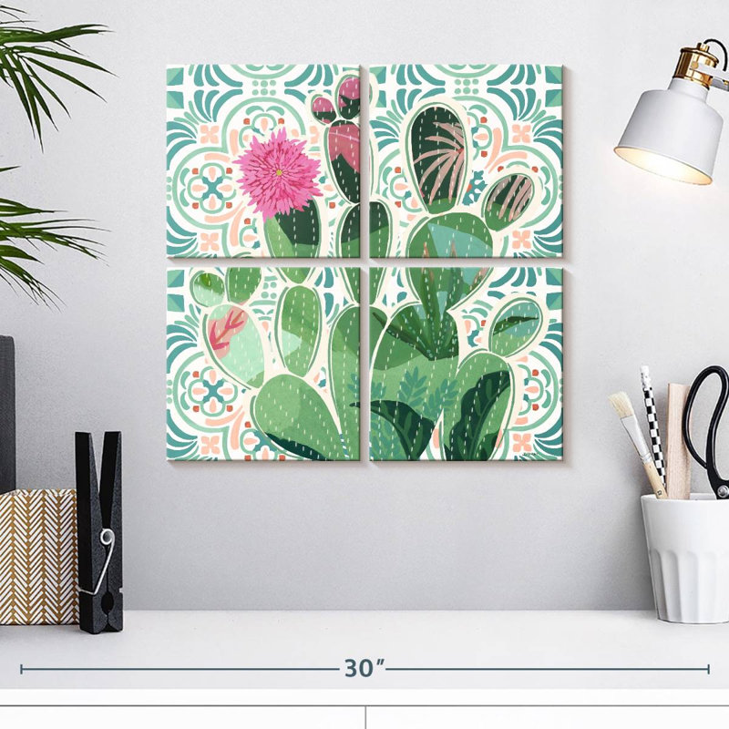 Harnek Fiesta Cactus Maverick Tile I, H 18 po x l 18 po