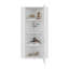 Vitrine Ruffin, 1 porte, 4 tablettes