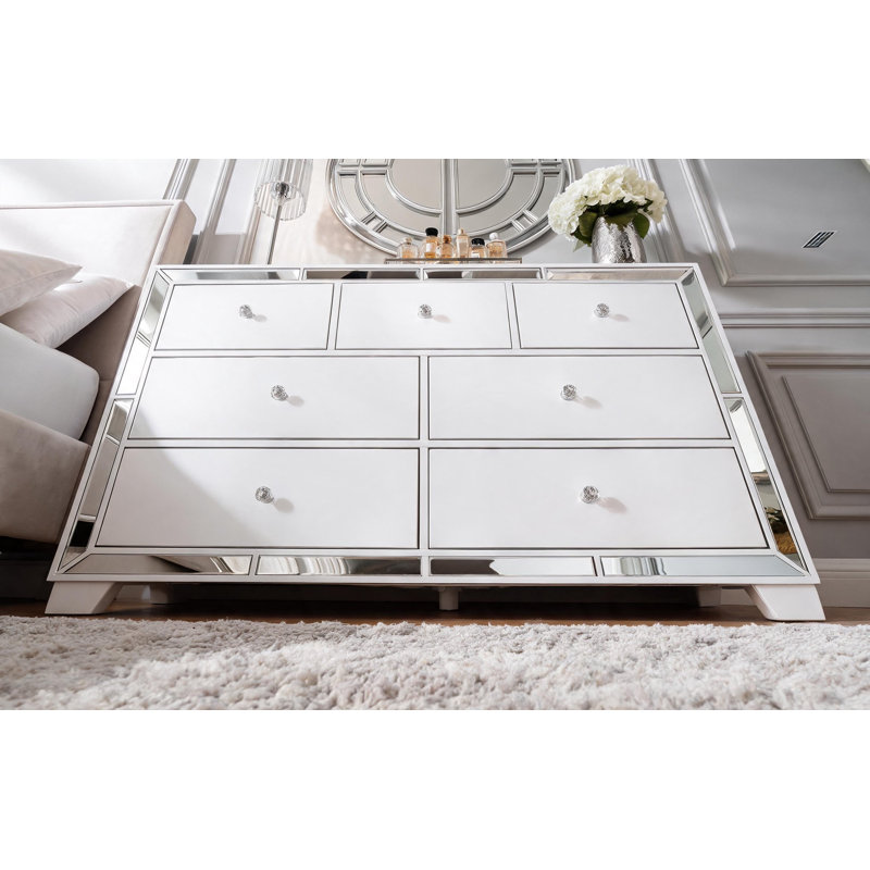 Fazeley 7 - Drawer Dresser, White