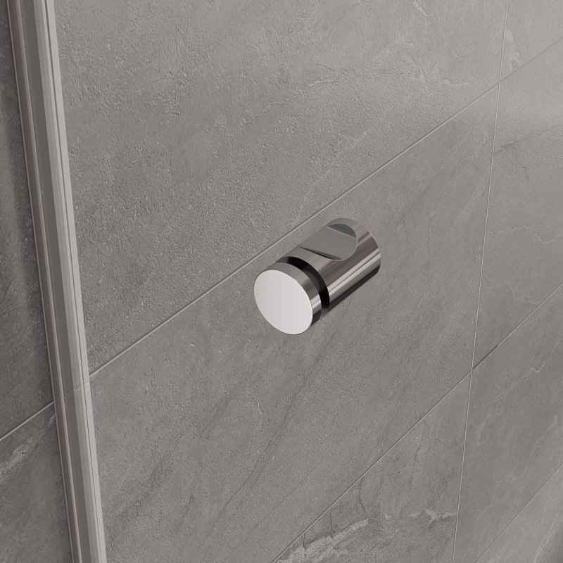 62” - 66" W x 77” H Double Sliding Frameless Glass Shower Doors |3/8" (10 mm) Thickened Clear Tempered Glass | Easy Clean Coating | Durable Stainless-Steel Hardware | Leak-Proof Precision