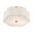 Copper Linen Blend Semi Flush Mount-186255093-186255094