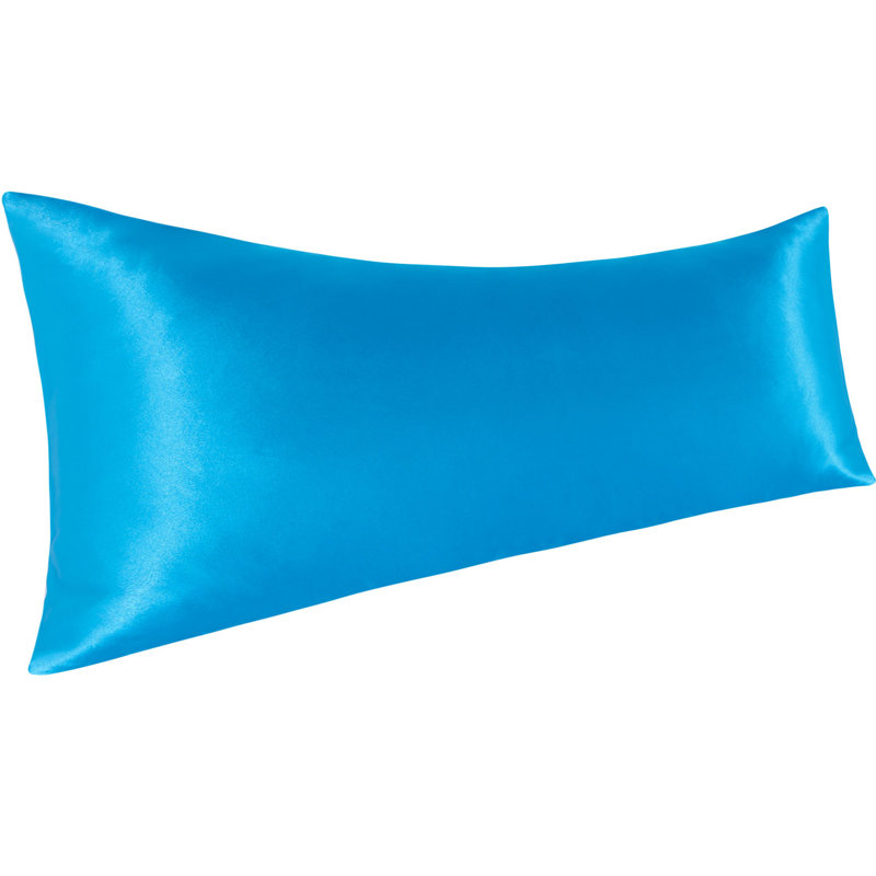 Taie d'oreiller soyeuse en microfibre, Bleu royal