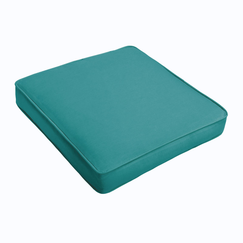 Coussin de siège d'extérieur Parvati, Bleu aqua