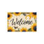 Paillasson Sunflower Welcome Sign, 24 x 36, pour porte d'entrée