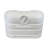 Flame King Dual 20LB Propane LP Tank Light Plastic Heavy Duty Cover for RV, Travel Trailer, Camper