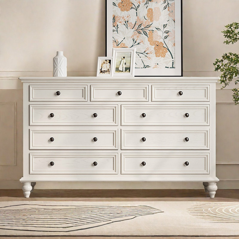 Commode d'appoint Classic, Blanc