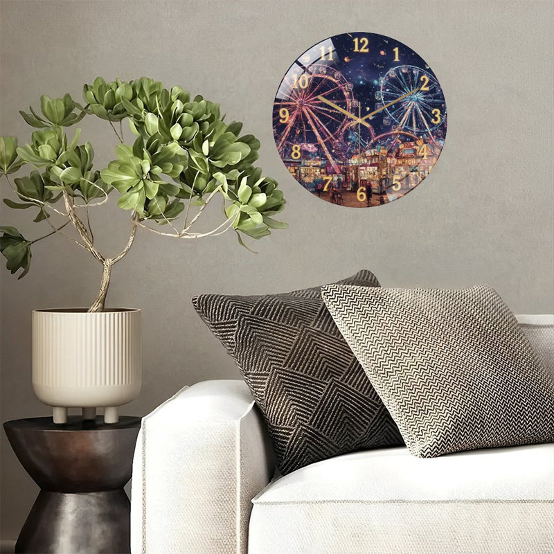 Horloge murale 12 po