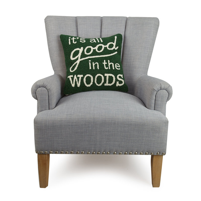  Explore Wool Throw Pillow