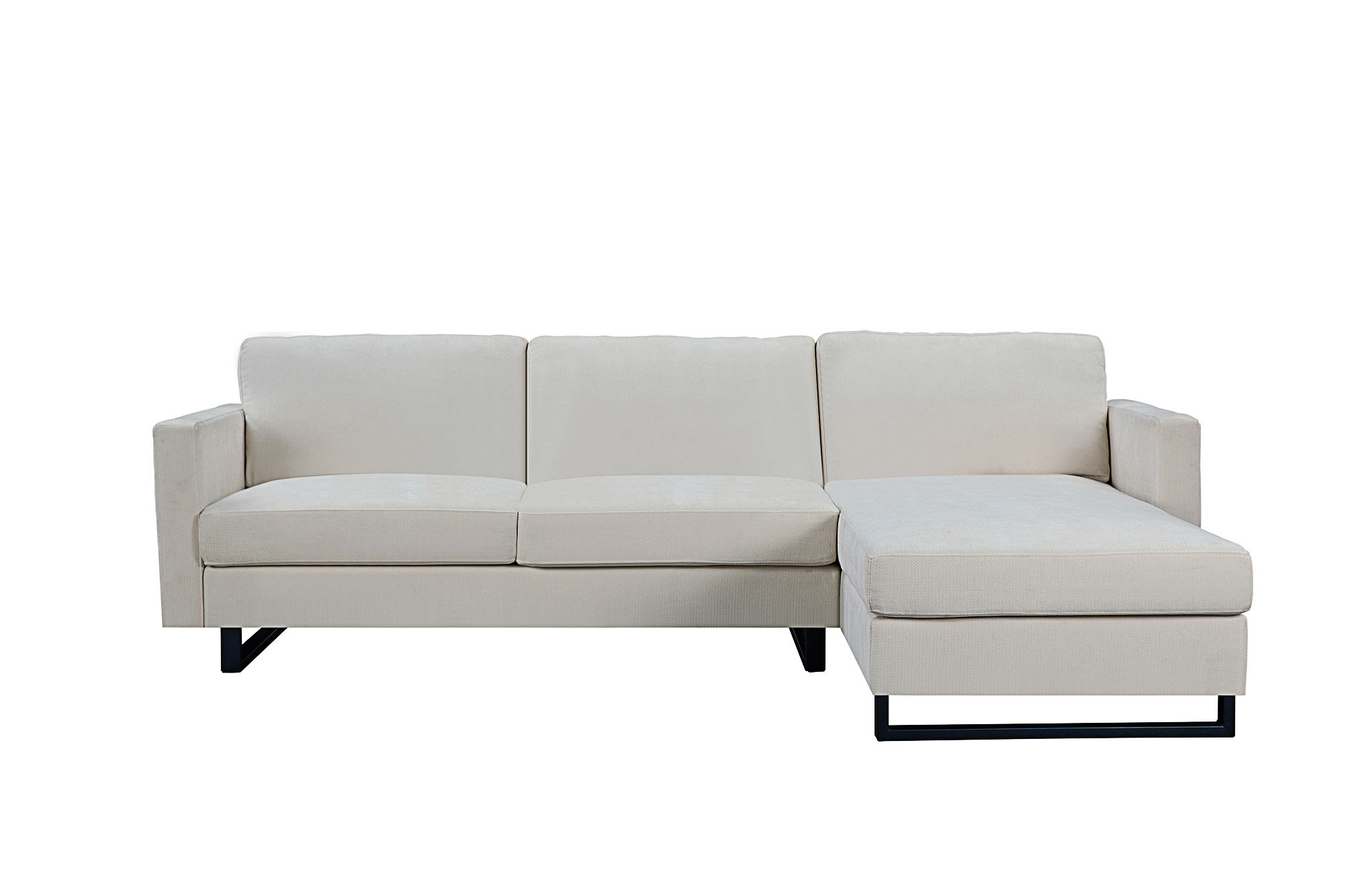 Latitude Run® SOFA The Best Choice Products Upholstered Sectional Sofa
