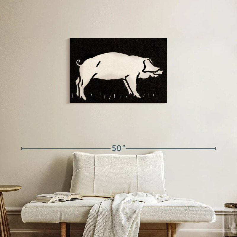 Cochon 1923, H 20 po x l 30 po