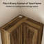 70.87"H Freestanding Accent Cabinet, Corner Cabinet With Doors