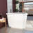 Levantine 60" L x 32" W Free Standing Soaking Acrylic Bathtub