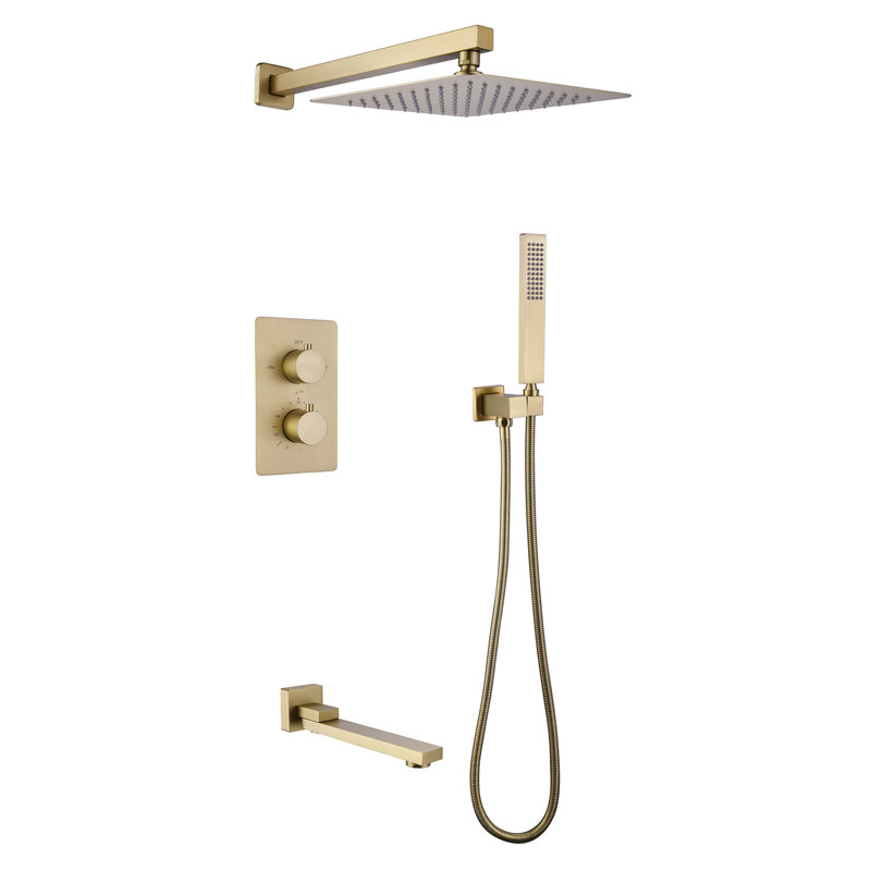 Système de douche complet avec valve
