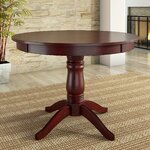 Alexa-Mae Round Solid Wood Dining Table