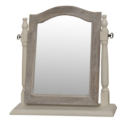 Shorehaven Solid Wood Flat Mirror