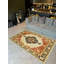 Tapis décoratif traditionnel beige et noir de la collection Barcelona-787896954