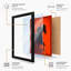 Rider In Motion Modern - Single Picture Frame Print-178547692-178547694