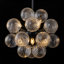 Lustre sphérique spoutnik 6 lumières en verre tourbillonnant 6 lumières avec globe tourbillonnant Glam-1674148423
