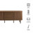 Harlan 67" Fluted Oval Sideboard Cabinet