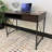 Vasiliki Desk with Metal Frame And Drawer
