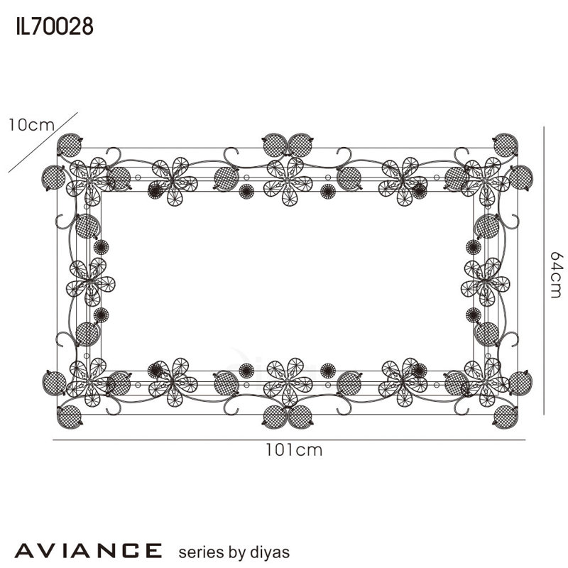 Livingston Flat Wall Mirror