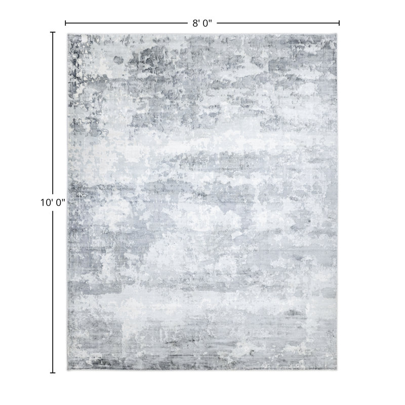 Elbrus Area Rug in Bone, Rectangle 8' x 10'