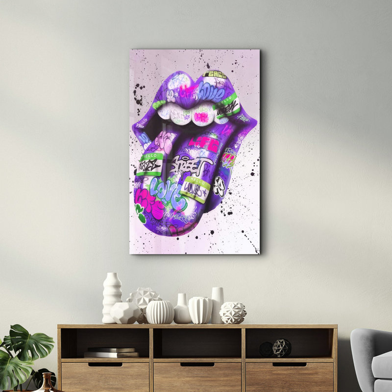Decorative Tempered Glass Painting