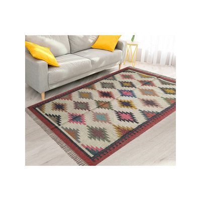 Tapis traditionnel Aztec
