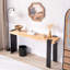 Console rustique industrielle