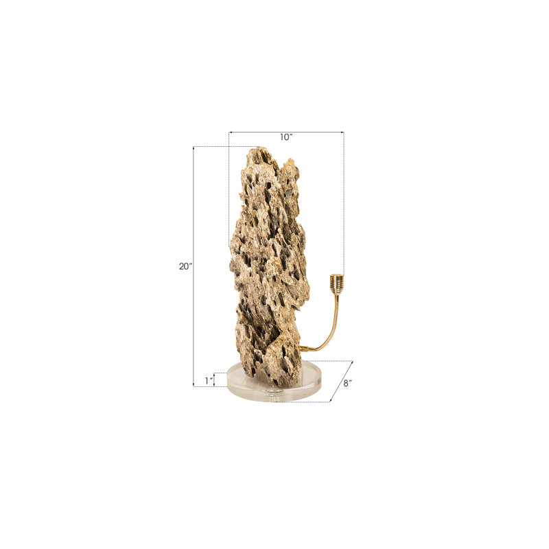 Elements Stalagmite 20" Novelty Table Lamp