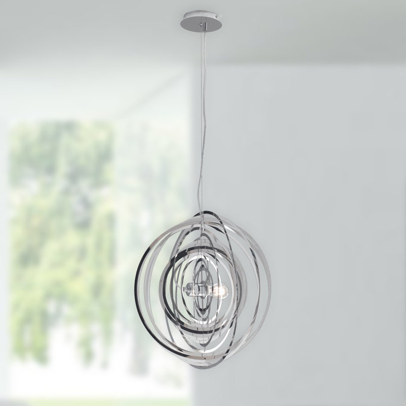 Camilla 1 - Light Unique/Statement Pendant, Chrome