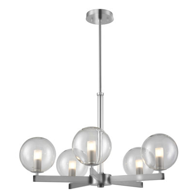 Lustre 5 lumières unique Sumner