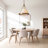 Scintilla Modern Pendant Light – 17" Metal, Fabric & Brass, Ivory White Medium Drum 1-Light Hardwired Dimmable Light Fixture for Kitchen, Kitchen Island, or Dining Room in Modern, Minimalist, and Transitional Style-5249252-23714886