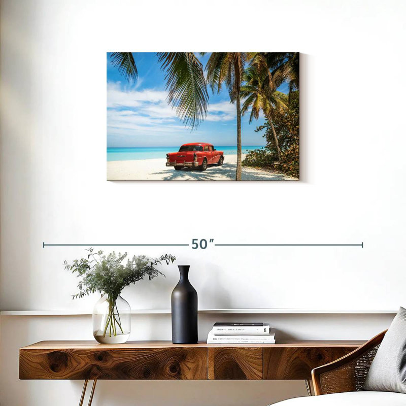 Voiture rétro Mehar Varadero Beach, H 20 po x l 30 po