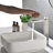 Single Handle Stainless Steel Bathroom Sink Faucet-115744956