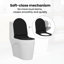 Toilet Seat Adjustable Polypropylene Bathroom Fixture Modern Accessory-1565196647