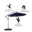 Parasol en porte-à-faux 10 pi Anasa-1509398613