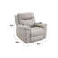 Fauteuil inclinable électrique en microfibre Chriki-737089941