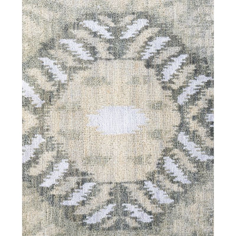Overdyed One-of-a-Kind 9' 1" X 12' 3" Hand Knotted Area Rug