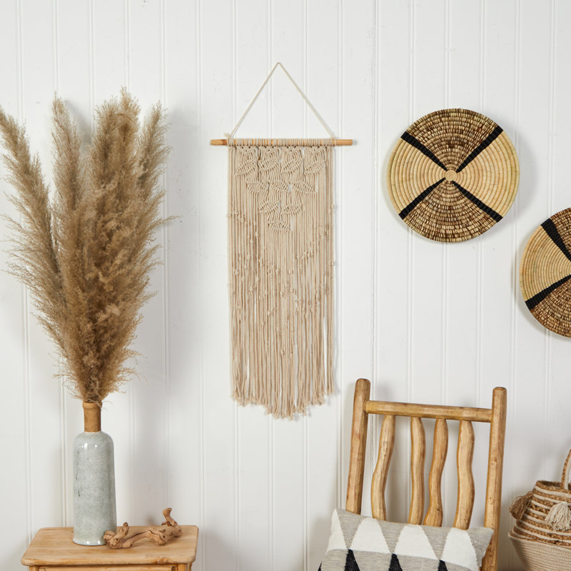Macrame Knotting Wall Hanging