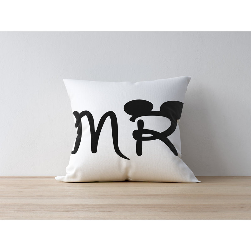 Housse de coussin carré en mélange de coton Erena