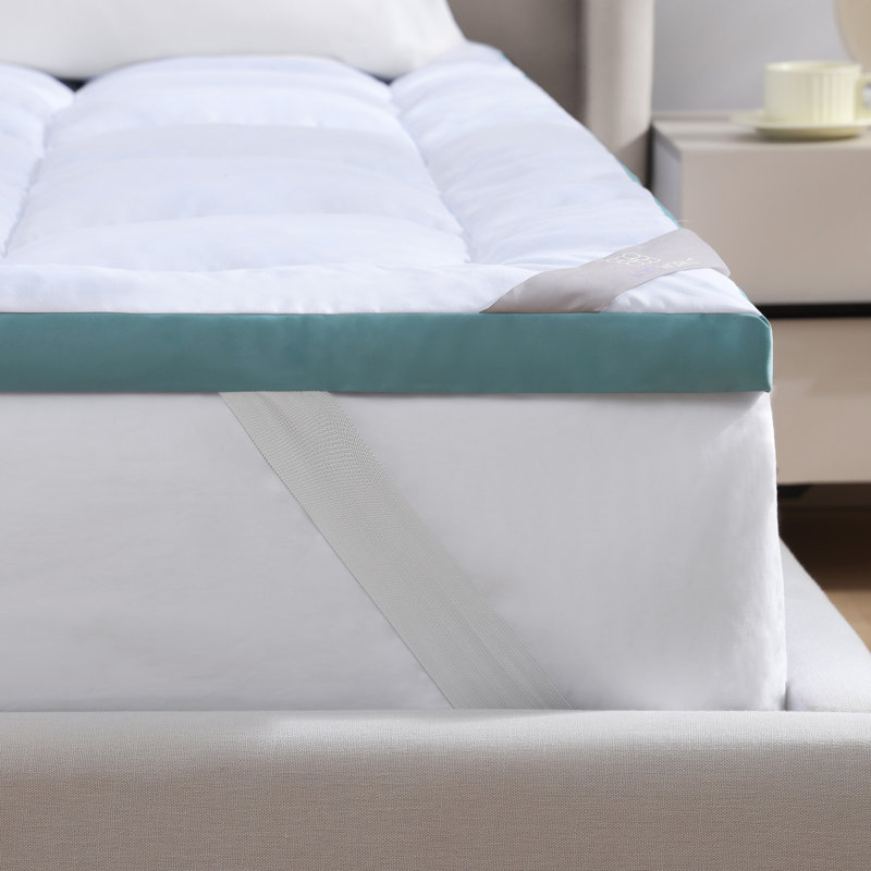 Alwyn Home 2in Cluster Memory Foam Topper, Queen