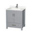 Sheffield 30" Freestanding Single Bathroom Vanity with Quartz Top-1669173526-1669173525-1669147046