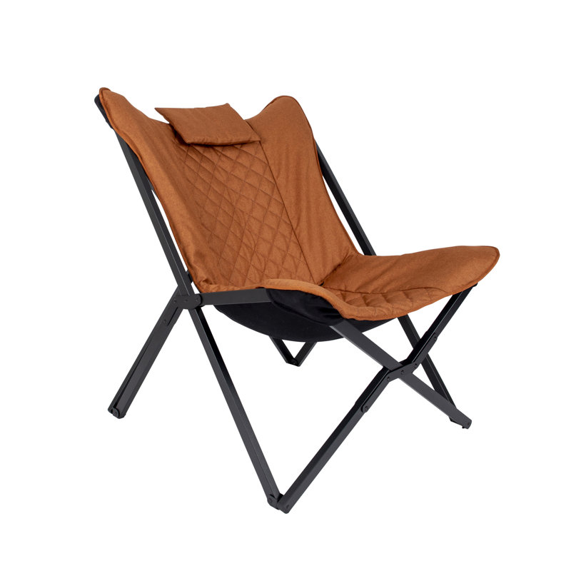 Trigg Reclining Camping Chair, Brown